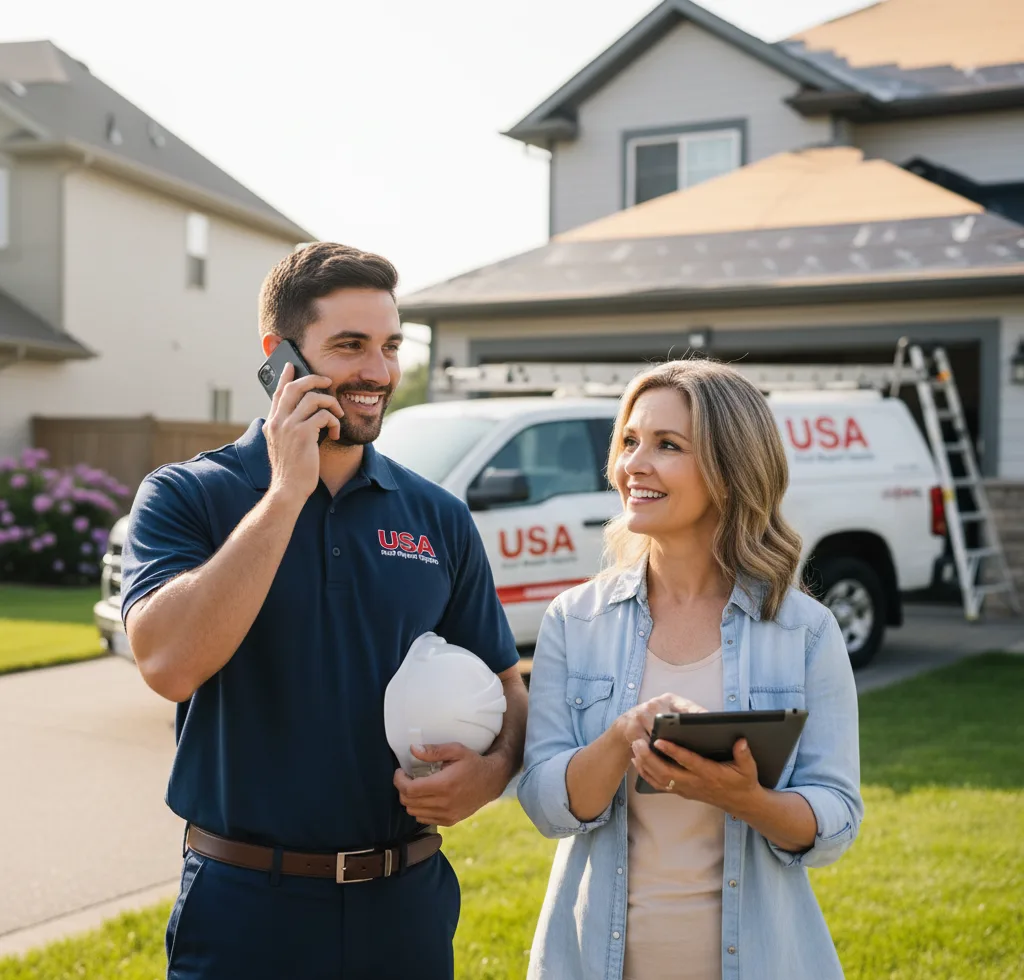 USA Roof Repair Experts customer support in Malibu